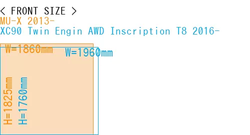 #MU-X 2013- + XC90 Twin Engin AWD Inscription T8 2016-